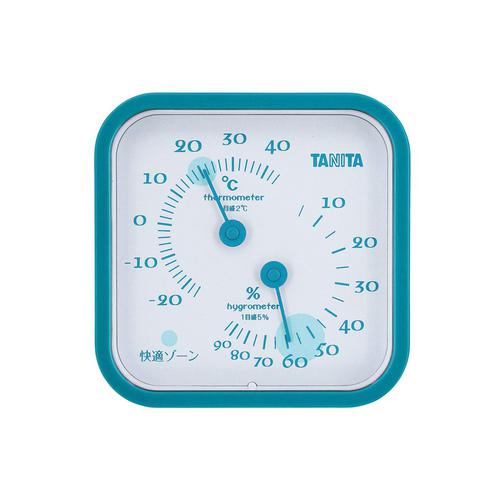 タニタ 温湿度計 ＴＴ－557ＢＬ ブルー  9-0626-0403