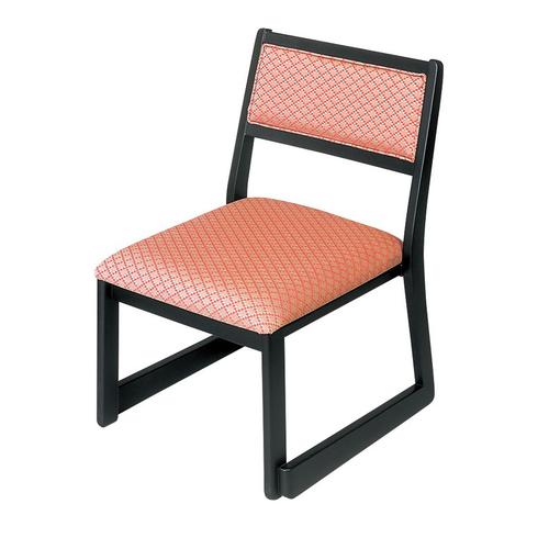 【問合せ商品】 木製都高座椅子 新香（布）（スタッキング タイプ） 12017605  9-2500-0501