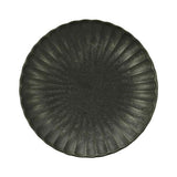 かすみ 黒 18cm丸皿