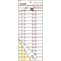 会計伝票 2枚複写 Ｓ－20Ｆ （50枚組×10冊入）  9-2067-0901