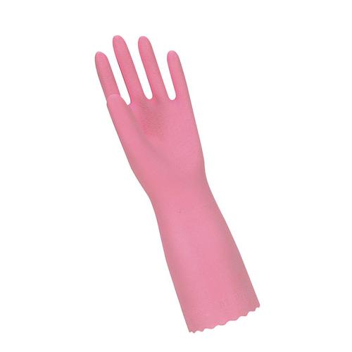 トーワ ソフトエース 厚手手袋 Ｌ ピンク  9-1477-0807