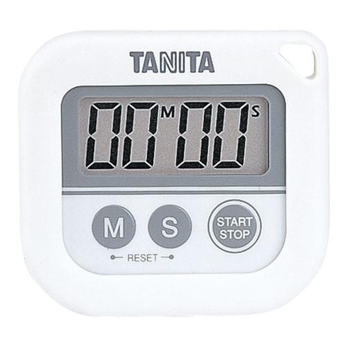 タニタ 丸洗いタイマー100分計 ＴＤ－376ＮＷＨ ホワイト  9-0605-0701