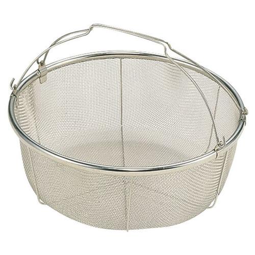 本間冬治工業 18-8給食用手付き蒸しカゴ 荒目70cm(5メッシュ) AMSN702 18-8ステンレス 給食用手付き蒸しカゴ 荒目 75cmctss