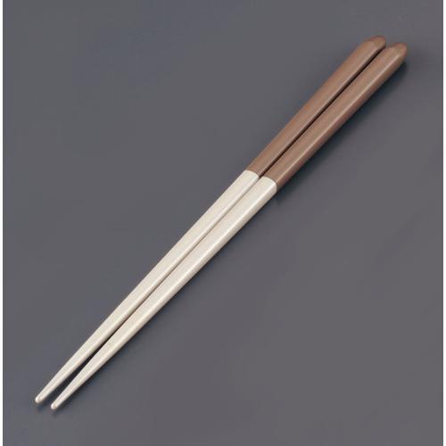 木製 ブライダル箸（5膳入） パールホワイト/ベージュ  9-1843-0302
