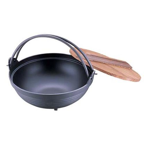 ＳＡやまと鍋（アルミ製） 30cm《段付》  9-2110-0106