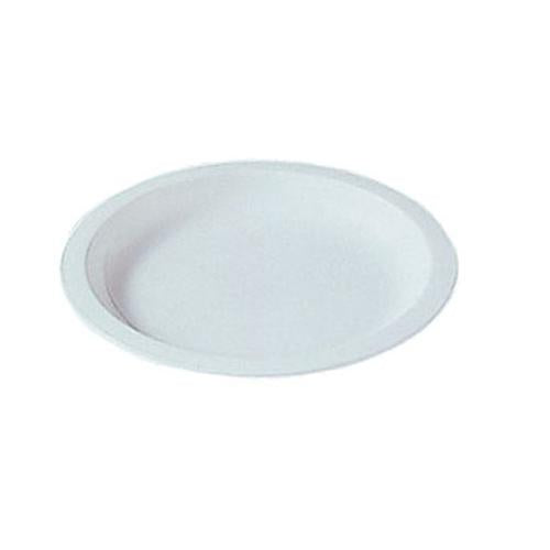 ポリプロピレン食器 白 丸皿20cm №1706Ｗ  9-2441-1501