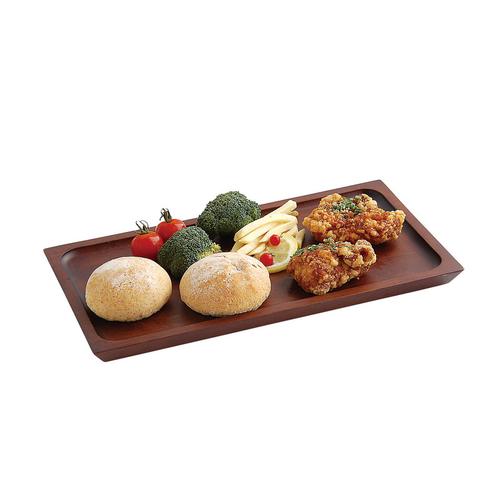 木製カフェトレイ スリム ブラウン  9-2012-1701