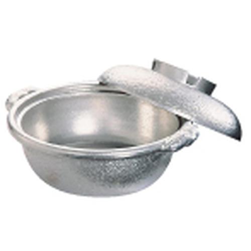 アルミ 土鍋（白仕上風） 30cm   9-2087-0502