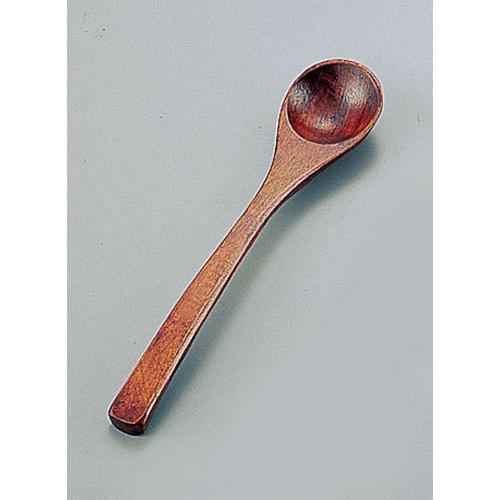 木製 茶碗蒸スプーン（摺漆）   9-1827-2301