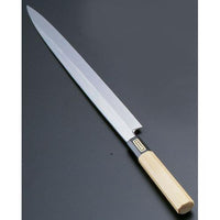 SA佐文 本焼鏡面仕上 柳刃 木製サヤ 30 cm 1-0297-0102