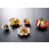紅葉 橙 小皿(本商品の販売を終了致しました)