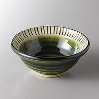 【みやび街道5-157】織部渕十草3.0丸鉢