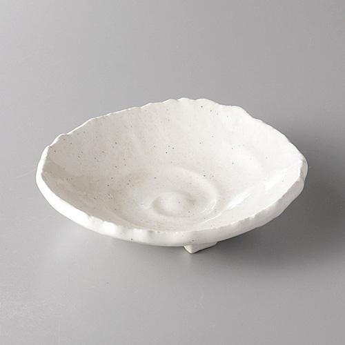 【みやび街道4-144】白粉引三つ足浅小鉢