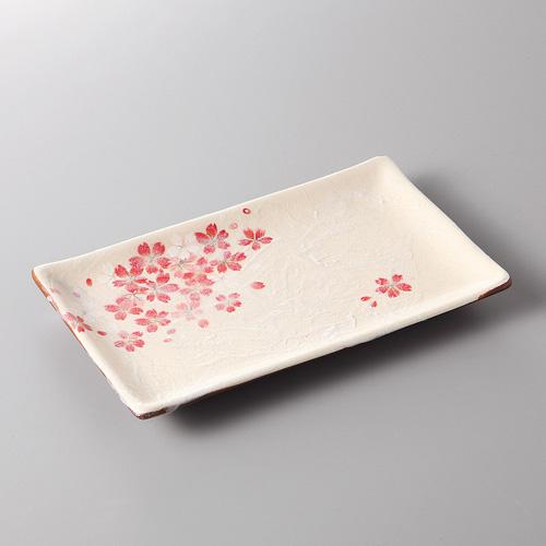 【みやび街道4-250】平安桜焼物皿