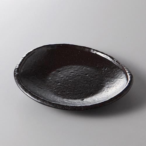 【みやび街道4-289】黒たまご型皿