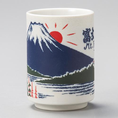 【みやび街道4-580】富士山寿司湯呑