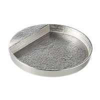 錫　つまみ皿－ＭＡＲＵ－Ｓ qa-7482