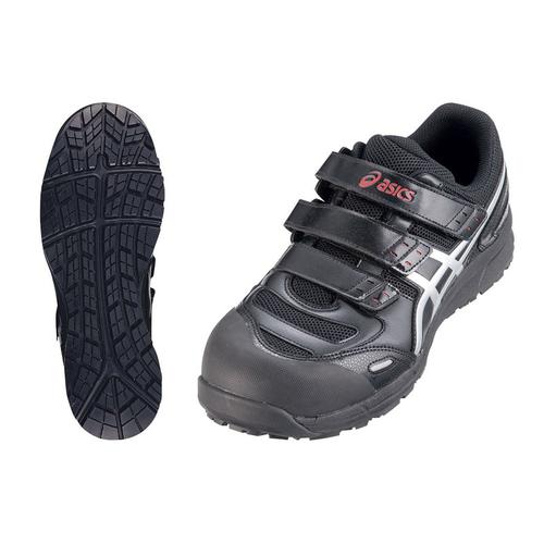 アシックス ウィンジョブ安全靴ＣＰ102 ＢＫ×シルバー 24.5cm  9-1461-0702 (本商品の販売を終了致しました)